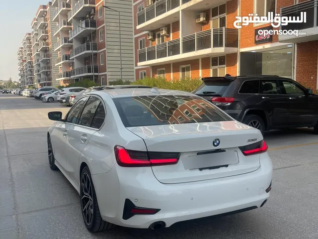 BMW 330i 2021 – لون أبيض – وارد أمريكا