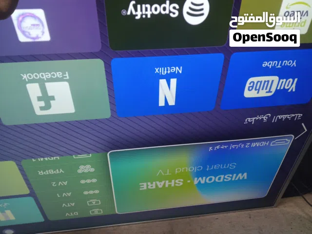 نشتري اي شاشات تلفزيون خربانة ومش مكسورة