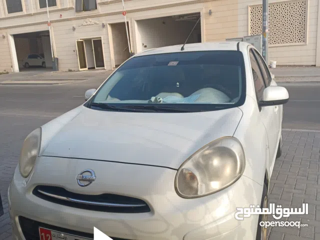 nissan micra 2012 - lady driven