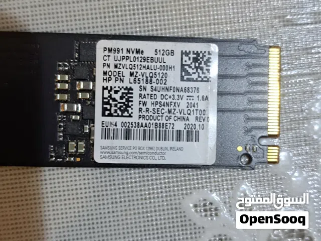 Samsung 512gb M.2 NVME SSD