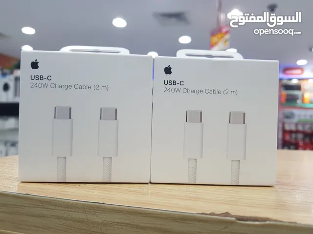Apple usb-c to c braided cable 240w hight speed data transfer