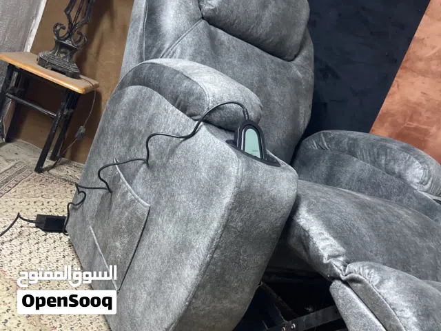 كرسي ريكلاينر مستورد كهربائي (recliner)
