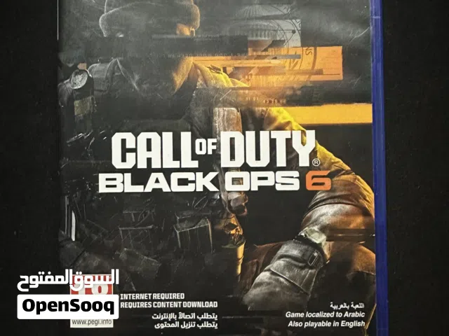 For sale CD new  black ops 6 البيع شريط كول أوف ديوتي: بلاك أوبس 6 جديد استخدام خفيف سوني 5