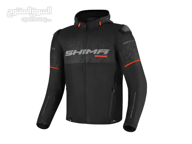 Shima Jacket Drift Plus Men's Motorcycle Apparel Black
