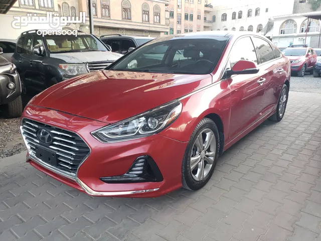 هيونداي سوناتا 2019 ليمتد بصمه بانوراما رقم واحد شبه زيروا وارد امريكي