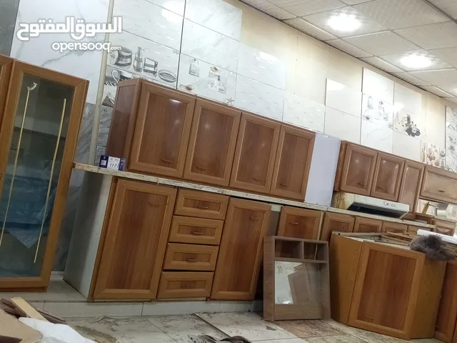 يا بلااااااااااش مطبخ الأمنيوم مع رخام ومع شفاط ارضي + علوي
