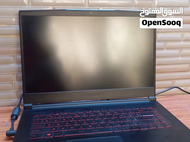 Laptop msi gaming بحالة ممتازة