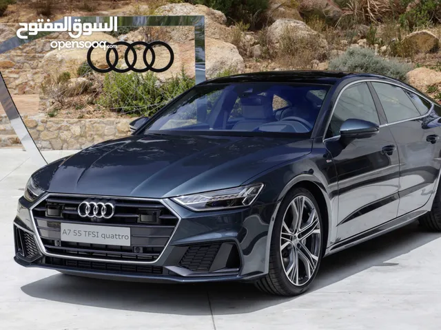 مطلوب audi A7 2020 او cls 450 او أحدث ممشى قليل
