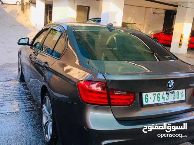 بي ام 320i موديل 2014 لون بني فاخرة جدا طولكرم