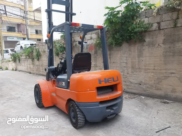 HELI CPCD25 diesel forklift – 2.5 t, 6 m triple mast, 2012, Ghazieh