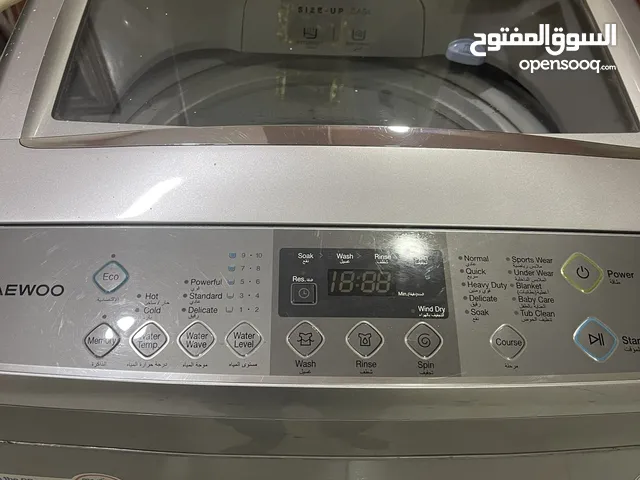 للبيع  غسالة كوريه اوتوماتيكية Toploadنوع الغساله دايو