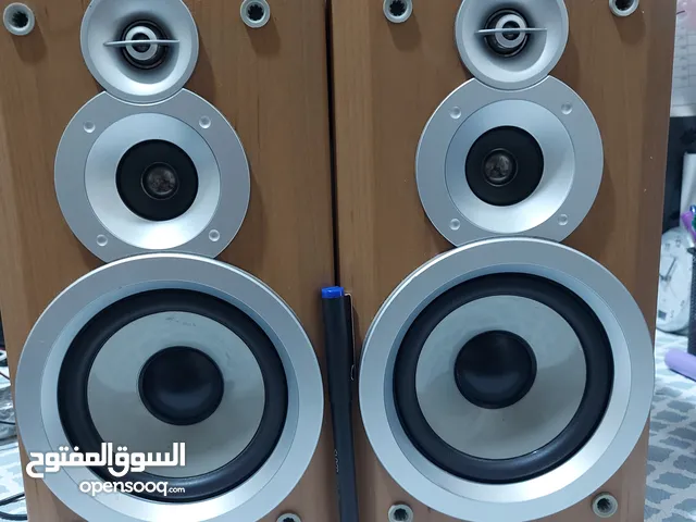 سستم صوت ماركة JVC راديو وقرص واوكس ومسجل