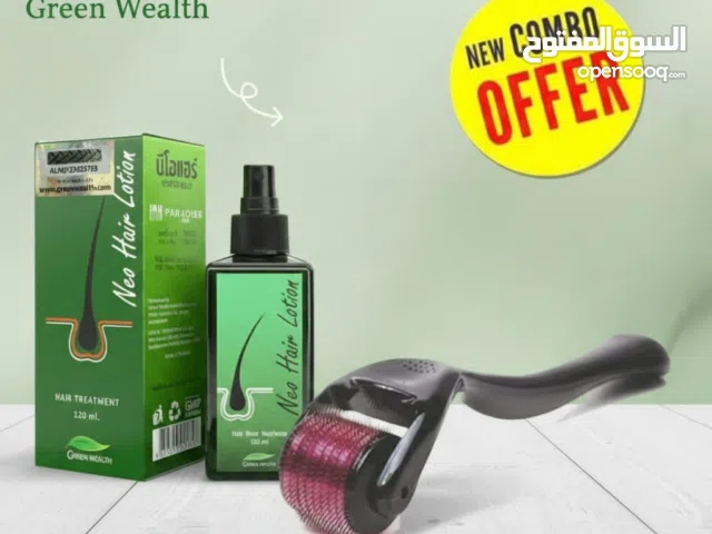 Neo Hair Lotion & Derma Roller Combo