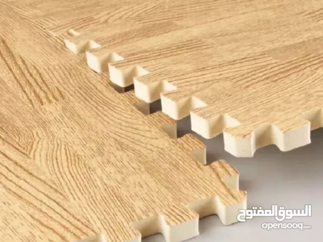 أرضيات فوم لون باركيه حجم 60 في 60  سم سماكه 1 سم  الأفضل في الأسواق