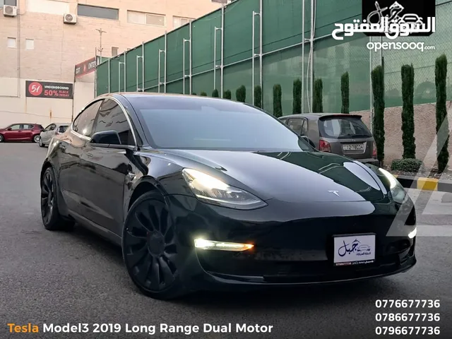 تيسلا 3 2019 لونج رينج Dual Motor كاش او اقساط