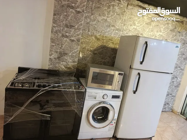 ثلاجةً +غسالة+ميكرويف+غاز تفصيل فرن عربي للبيع