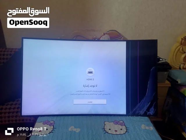 شاشة سامسونج 55 بوصة منحنية كرف تحتاجه شاشة فقط