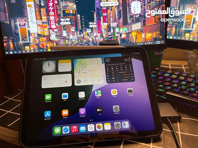 IPad 10 64G - ايباد 10 64 جيجا اخو الجديد مع كرتونة وملحقاته كاملة بسعر لقطة!