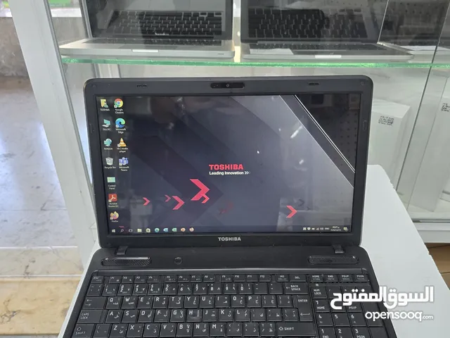 Toshiba C660 AMD E300 4GB RAM 128GB SSD لابتوب توشيبا