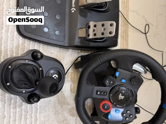 سكان و قير و دواسه Logitech g29 للبيع مستعمل مافيهم مشاكل تشتغل على السوني و البي سي ممتازه