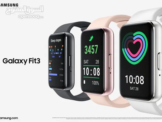 ساعة samsung galaxy fit 3 جديد كفالة الشركة