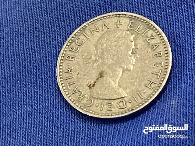 عملات بريطانيا نادره (الشلن) 1956&1954