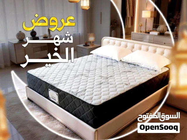 فرشه أسبن ليجسي الفندقيه كفاله 6 سنوات زنبركات بوكيت كويل وفوم دانلوب مقاس 180*200 متوفر خدمة توصيل