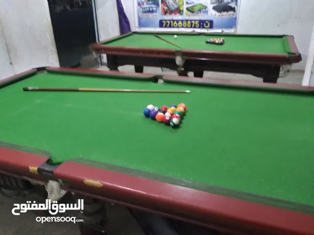 بلياردو رخام 9 قدم عدد 2 شبه جديد للبيع بالمحويت