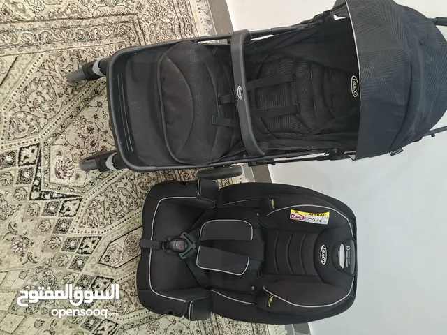 للبيع كرسي وترولي اطفال