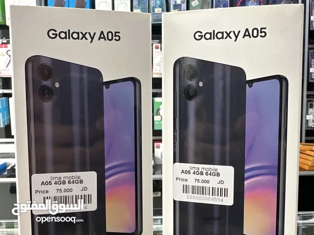 Samsung galaxy A05 ( 64 GB / 4 RAM ) سامسونج
