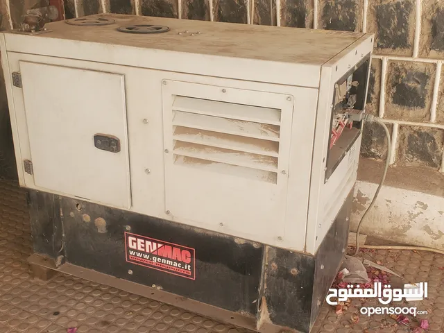 مولد كهرباء جنماك الايطالي 18 كيلو وات نظيف جدآ جدآ استخدام منزلي