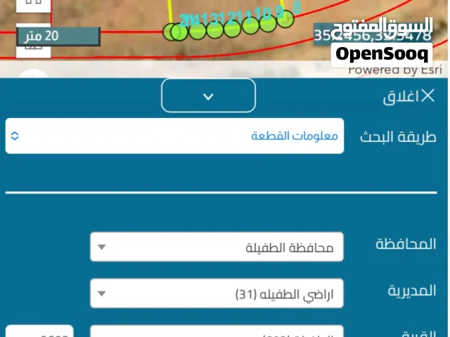 Commercial Land for Sale in Tafila Al-Ayes