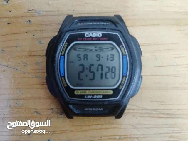 Black Premium Casio LW 201 ILLUMINATOR Watch