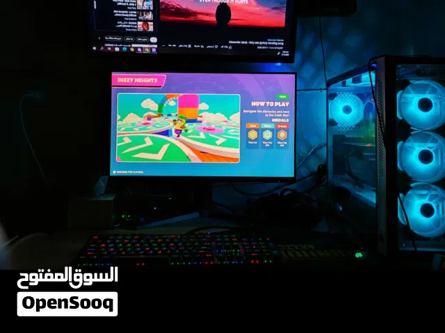 كمبيوتر تجميعه pc مستخدم قليل نظافه 99٪