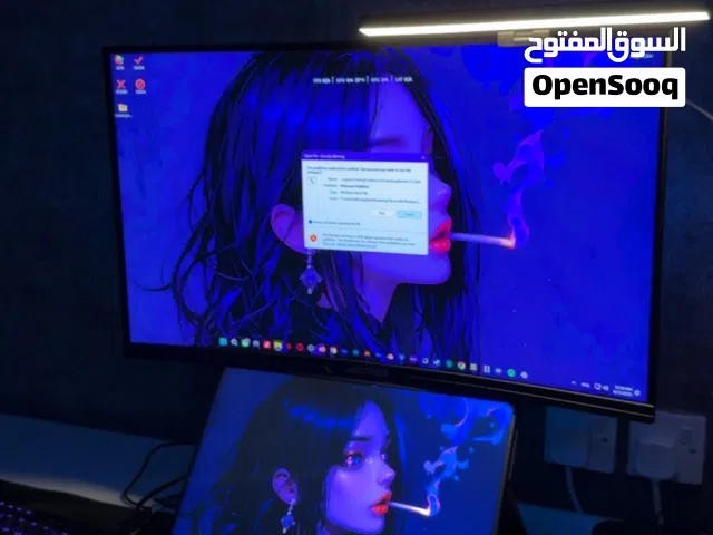 للبيع شاشة قيمنق Sades 280Hz IPS.. نظيفة جداً