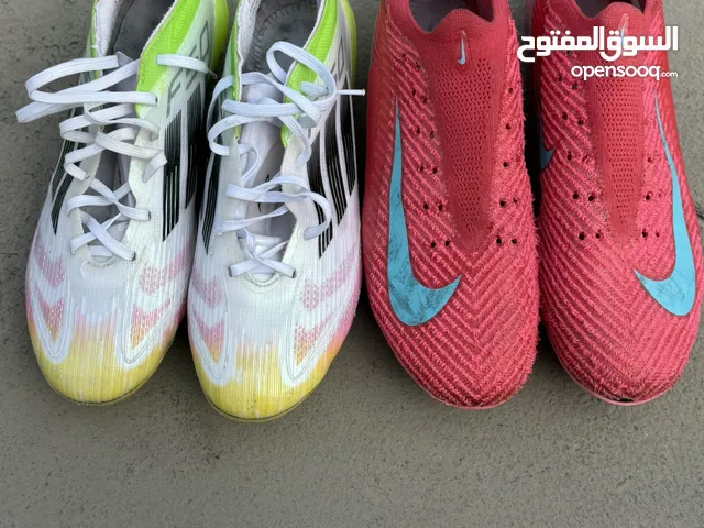 Adidas F50 and nike air zoom football shoes