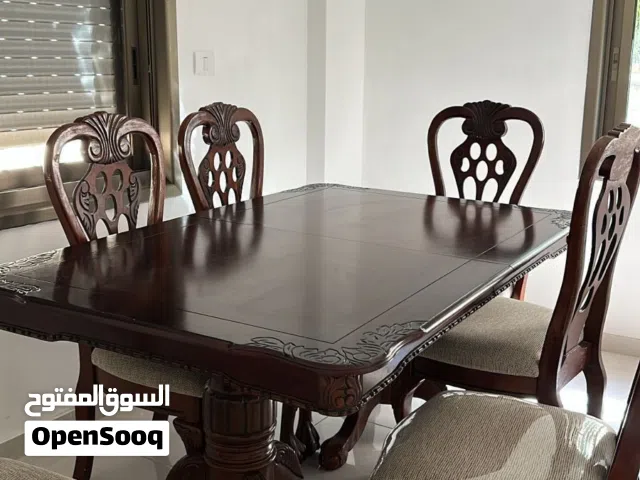 طاولة طعام خشب امريكي فاخر