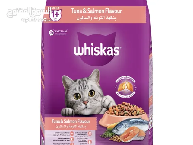 Tuna and Salmon Flavour Dry Cat Food 3kg-whiskas