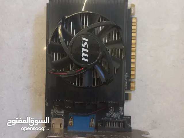MSI GeForce GT 730 – 4 GB DDR3 – Low-Profile / PCIe 2.0 – حالة ممتازة