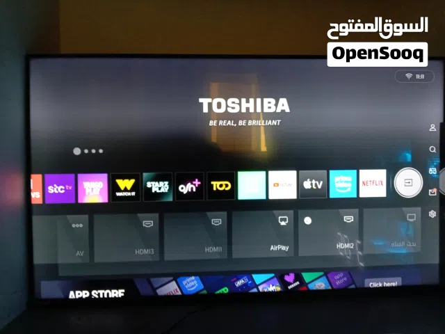 تلفزيون توشيبا مستعمل نضيف
