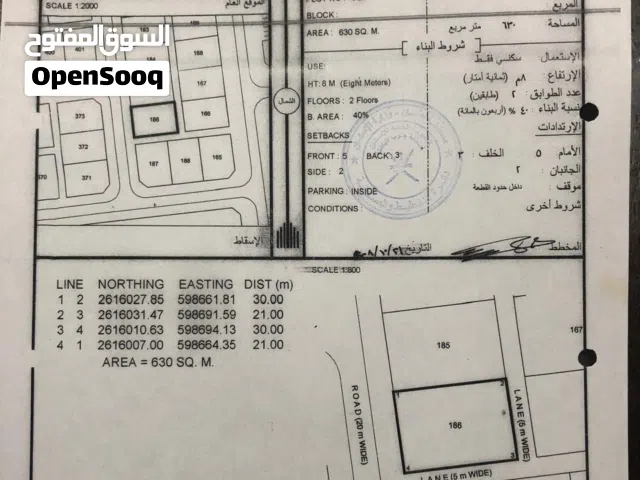 Residential Land for Sale in Al Batinah Barka