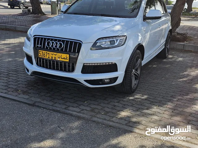 Audi Q7 2013 3.0 supercharged S-line for 4700 negotiable