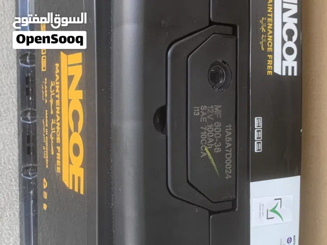 بطارية شبه جديده للبيع 12V