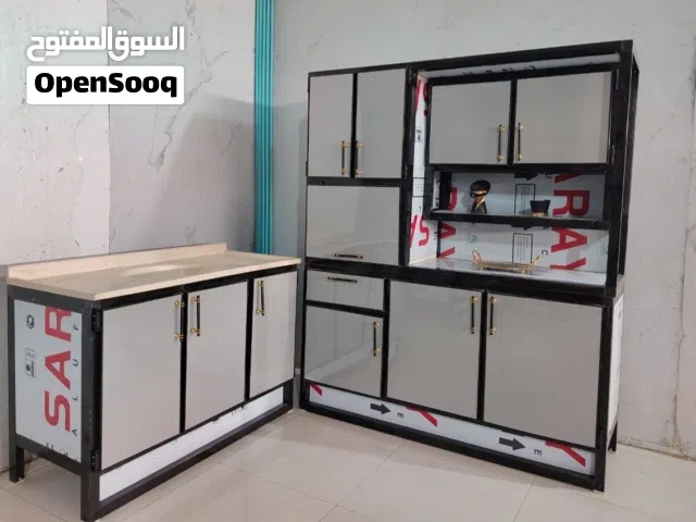 كاونتر المنيوم ارضي وملحق متر ونص