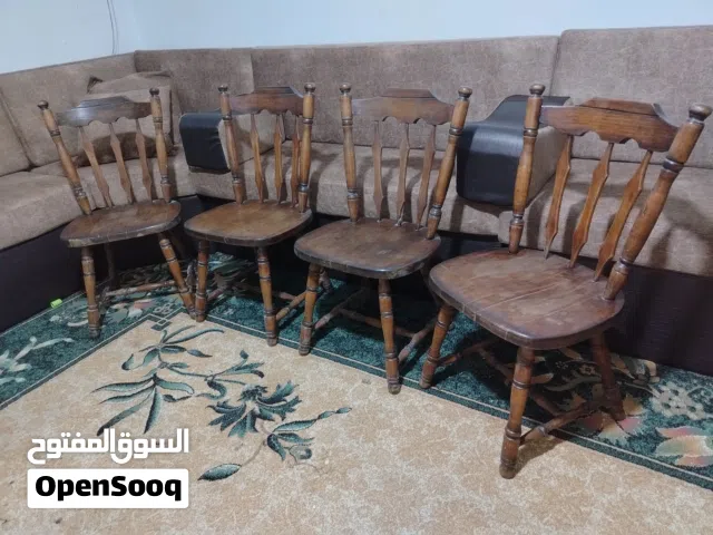 كراسي خشب زان ثقيل انتيكا للبيع