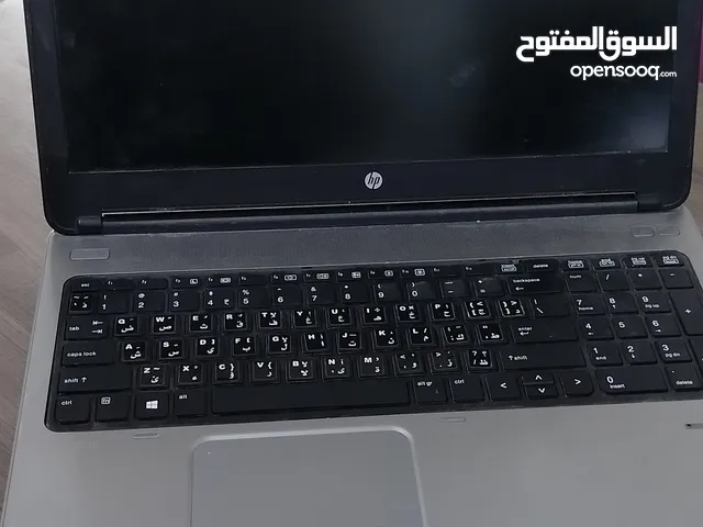 لاب اتش بي حالة جيده استعمال خفيف