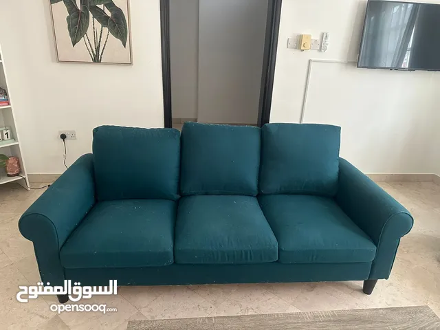 Used IKEA Gammalbyn Green 3 seater sofa in good condition.