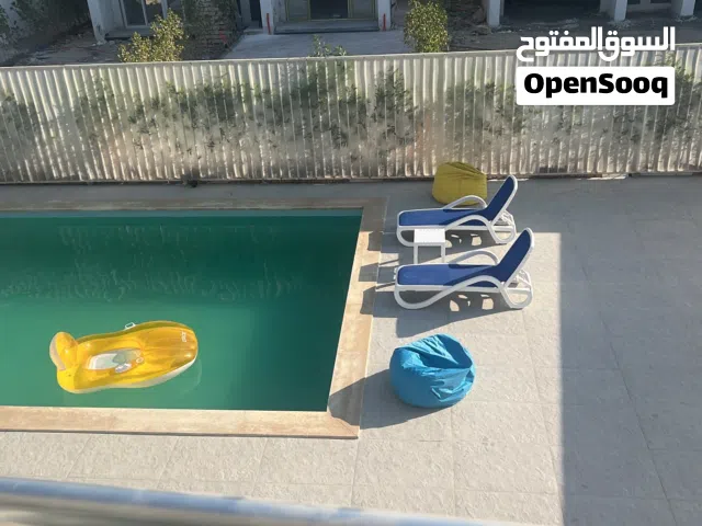 فلا للإيجار في جولف مارينا سوبر لوكس 5 غرف 3 حمامات سوبر لوكس جديدة حمام سباحة خاص