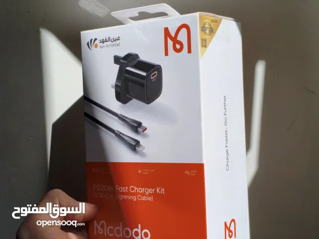 شاحن ايفون 20W اصلي ماركه مكدودو جديد غير مستخدم