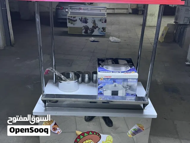 عرباية ذرة ستانلس كامل جديدة وليس مستعمل بدون عدة